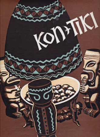 Kon-Tiki - 60s dinner menu cover